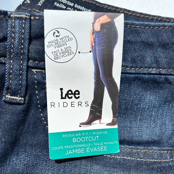 LEE RIDERS DARK WASH JEANS - Picture 2 of 14